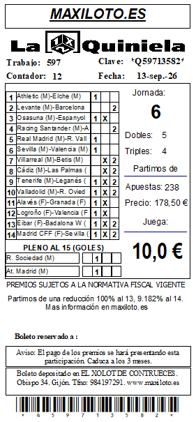 La Quiniela de Maxi