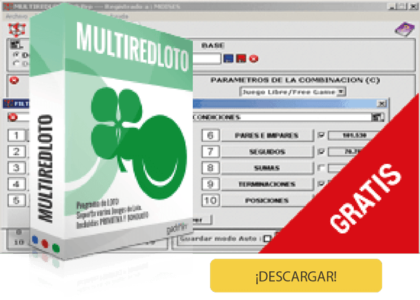 Download Multiredloto.  Software to make combinations of the Primitive.