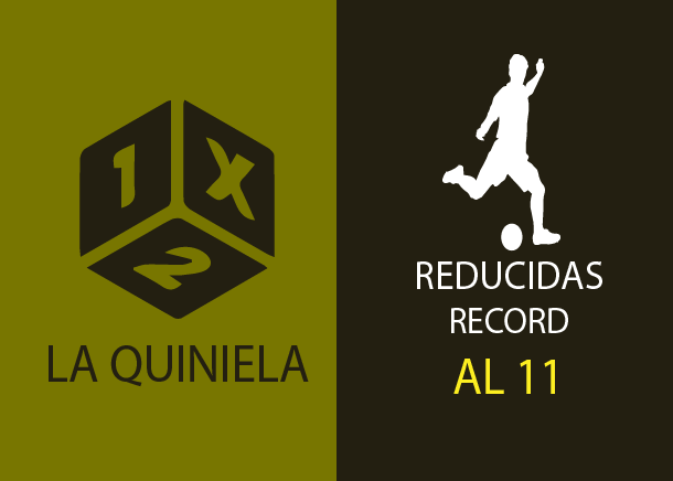Tabla de reducciones récord de la Quiniela al 11
